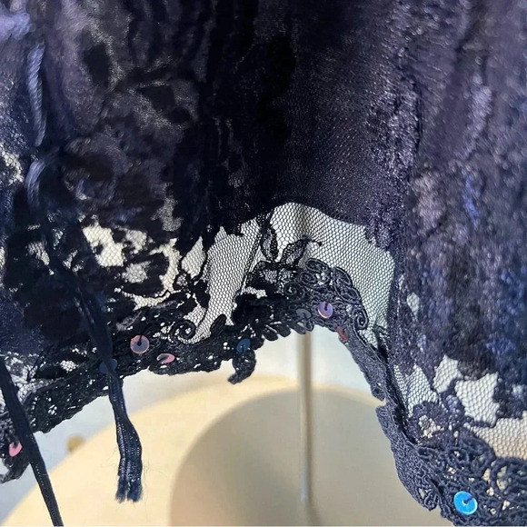 Free People Flowy Lace Baby Doll Tank Top - Picture 4 of 6